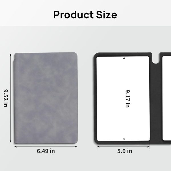 Reusable Whiteboard Notebook, A5 Erasable Smart Notebook, Portable Sketchbook with Wipe Cloth and Writing Pen for Students Kids Teacher - Image 2